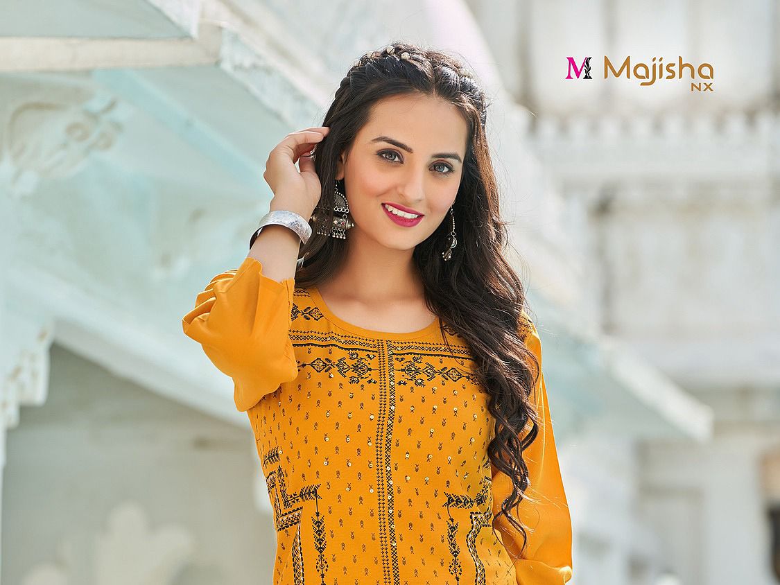 MASAKALI 1 Rayon Designer Fancy Regular Wear Latest Kurti Collection